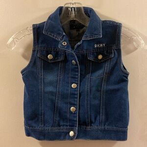 NWOT DKNY denim vest